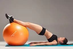М'яч для фітнесу (фітбол) Power System PS-4012 Ø65 cm PRO Gymball Orange (PS-4012_65cm_Orange) - мініатюра 9