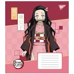 Зошит учнівський "Demon slayer" Yes 767264 18 аркушів Різнокольоровий