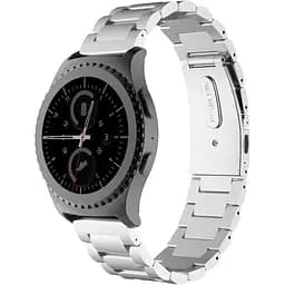 Металевий ремінець Primo для годинника Samsung Gear S2 Classic SM-R732/R735 Silver