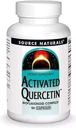 Натуральная добавка Source Naturals Activated Quercetin, 50 капсул