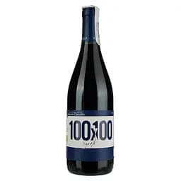 Вино Ana Gilar 100X100 Jumilla Syrah Organic красное сухое 0.75 л