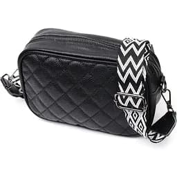 Классическая кожаная сумка Vintage через плечо на одно отделение 21х14х8 см sum0029035