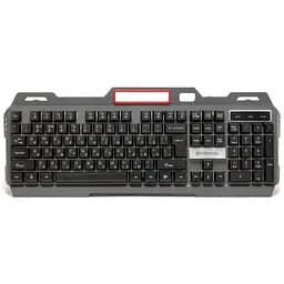 Клавіатура Hölmer K-02GS RGB Backlight USB UA Black (K-02GS) - мініатюра 2