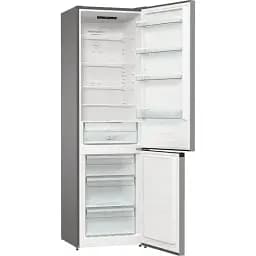 Холодильник Gorenje з нижн. мороз. камерою 200х60х60 см 2 двері 235(96)л А++ NoFrost+ сірий - мініатюра 8