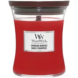 Свічка Woodwick Crimson Berries Mini Різдвяні ягоди 85 г (98080E)