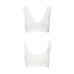 Спортивний топ з еластичної бавовни Passion PS005 TOP white L - мініатюра 2