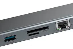 Хаб адаптер Baseus 10-в-1 Type-C CATSX-F0G - мініатюра 5