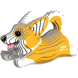 Збірна 3Д модель Eugy Зоопарк Вельш коргі (XEG-080)