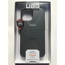 Оригінальний протиударний чохол UAG Civilian для iPhone 12 Pro Max (6.7") Silver 11236D113333 - мініатюра 2