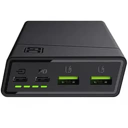 Зовнішній акумулятор (павербанк) Green Cell GC PowerPlay20 20000 mAh 18W Black (PBGC03) - мініатюра 2