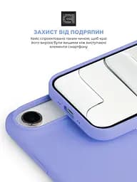 Силиконовый чехол с MagSafe для Apple iPhone 17 Air, ICON2 MagCase, фиолетовый, противоударный, панель с мягкой подкладкой, защита всего корпуса, поддержка беспроводной зарядки, совместим с защитными стеклами и пленками, ArmorStandart (ARM86667) - мініатюра 5