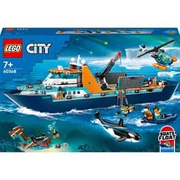 Конструктор LEGO City Арктический исследовательский корабль 815 деталей (60368)