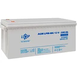 Джерело безперебійного живлення [ДБЖ] LogicPower LPM-PSW-1500VA 12V + АКБ LPM-MG 12V - 200 Ah [29717] [110193] - мініатюра 12