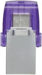 Flash Drive DT Duo 3C 128GB 200MB/s dual USB-A + USB-C Kingston teh0023311 - мініатюра 2