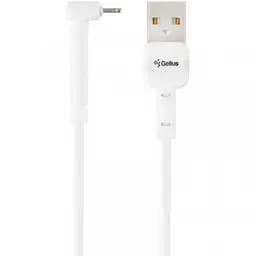 USB кабель Gelius Pro Angle iPhone 8 White Lightning