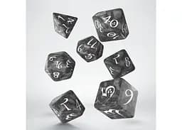 Набір кубиків Classic RPG Smoky & white Dice Set , 7 шт. (SCLE11) - мініатюра 2
