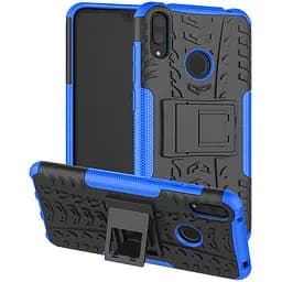 Чохол-накладка Toto Dazzle Kickstand 2 in 1 Case HuAwei Y7 Pro 2019/Enjoy 9 Blue - мініатюра 2