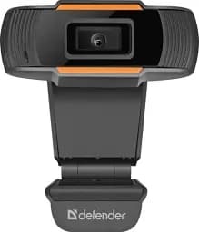 Веб-камера Defender G-Lens 2579, Black, 1280x720 / 30 fps, мікрофон, кут огляду 48°, універсальне кріплення, USB, 1.2 м (63179) - мініатюра 2