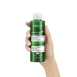 Шампунь-скраб Vichy Dercos Micro Peel для глибокого очищення шкіри голови та волосся проти стійкої лупи та надлишку себуму 250 мл - мініатюра 8