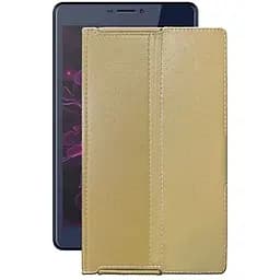 Чехол StatusCASE из экокожи для планшета Nomi Corsa 4 C070014 (Camera Right) Бежевый