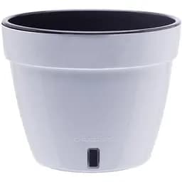 Вазон Santino Asti 1.4 л чорно-білий (AST14WHT/BL)