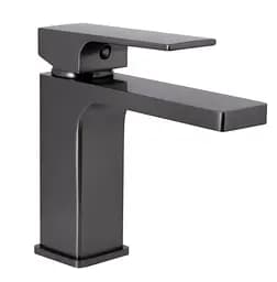 Змішувач для умивальника Qtap Gemini (з гігієнічним душем) Gunmetal Black PVD QTGEM272GMB45692 - мініатюра 2