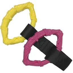 Игрушка для собак Croci Catcher Эспандер резина розовая с желтым 14 см