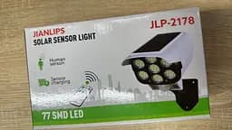 Вуличний накладний світильник Jianlips JLP2178 Сонячна батарея Ліхтар прожектор з пультом Білий/Чорний - мініатюра 8