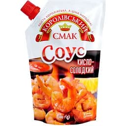 Соус Королівський смак Кисло-сладкий 180 г