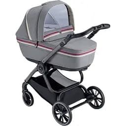 Універсальна коляска 2 в 1 CAM Techno Milano рама сіра, сіра (805T/V99/978/553K)