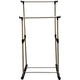 Стійка-вішалка для одягу Vezzer подвійна не телескопічна 1.4 м (VZ8031)