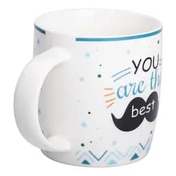 Чашка порцелянова YOU ARE THE BEST 450 мл чоловіча Liling Rongxiang Ceramic RX-N240278YB - мініатюра 7