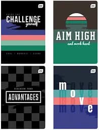 Набор тетрадей Interdruk Sports клетка A5 48 листов 4 шт. (298843-4)