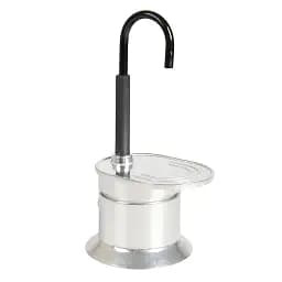 Кавоварка Bo-Camp Aluminium 1-cup Silver срібляста (2200535) - мініатюра 2