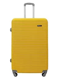 Валіза велика L ABS-пластик Milano bag 004 75,5×50×33,5см 105л Жовтий - мініатюра 1