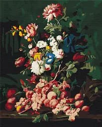 Картина за номерами на підрамнику Brushme Літній натюрморт