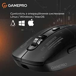 Миша GamePro Genesis Winner Black (GM079B) - мініатюра 6