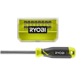 Отвертка Ryobi RHSDM1701, битодержатель 1/4", 100мм, 16 бит, SL, PH, PZ, Torx, кейс (5132006050)
