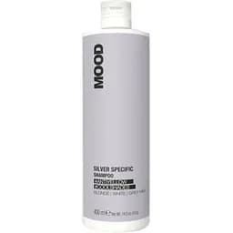Шампунь Mood Silver Specific Shampoo з фіолетовими пігментами, які нейтралізують жовті тони 400 мл