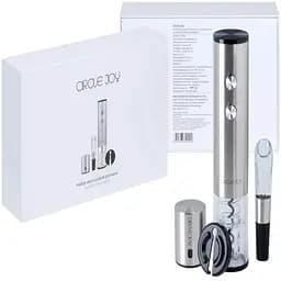 Набір для вина Circle Joy CJ-TZ02 - Decanter Aerator + Wine Stopper + Bottle Opener - мініатюра 5