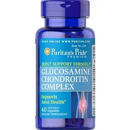 Глюкозамін і хондроїтин Puritans Pride Complex 60 капсул