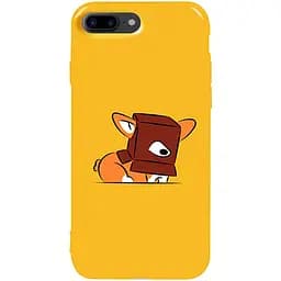 Чехол-накладка Toto Pure TPU 2 mm Print Case Apple iPhone 7 Plus/8 Plus #31 Korgi Yellow