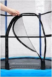 Батут HyperMotion Blue з сіткою 140 см (TRAMPOLINA MINI 55) - мініатюра 5