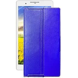 Чехол StatusCASE из экокожи для планшета Impression ImPad 6414 Синий