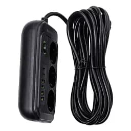 Мережевий фільтр-подовжувач Yiwu HP-5-22 LUXE F016U на 3 розетки 6 USB 4,75 метри чорний  - мініатюра 7