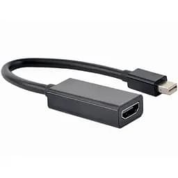 Переходник Cablexpert MiniDisplayPort-HDMI, черный (A-mDPM-HDMIF4K-01)
