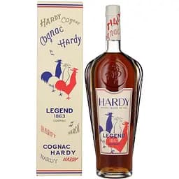 Коньяк Hardy Legend 1863 в коробке 40% 07 л