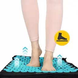Килимок акупунктурний з валиком 4FIZJO Classic Mat Аплікатор Кузнєцова Black/Blue (P-5905973402385) - мініатюра 6