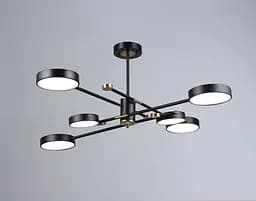 Люстар світлодіодна акрилова Sirius B YH1124/6 BK+COP