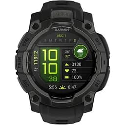 Смарт-годинник Garmin Instinct 3 AMOLED 50mm Black with Charcoal Band (010-03020-00) [125558] - мініатюра 2